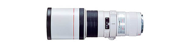 Lentes super telephoto prime Canon