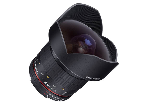 Sony Rokinon super wide angle prime lens